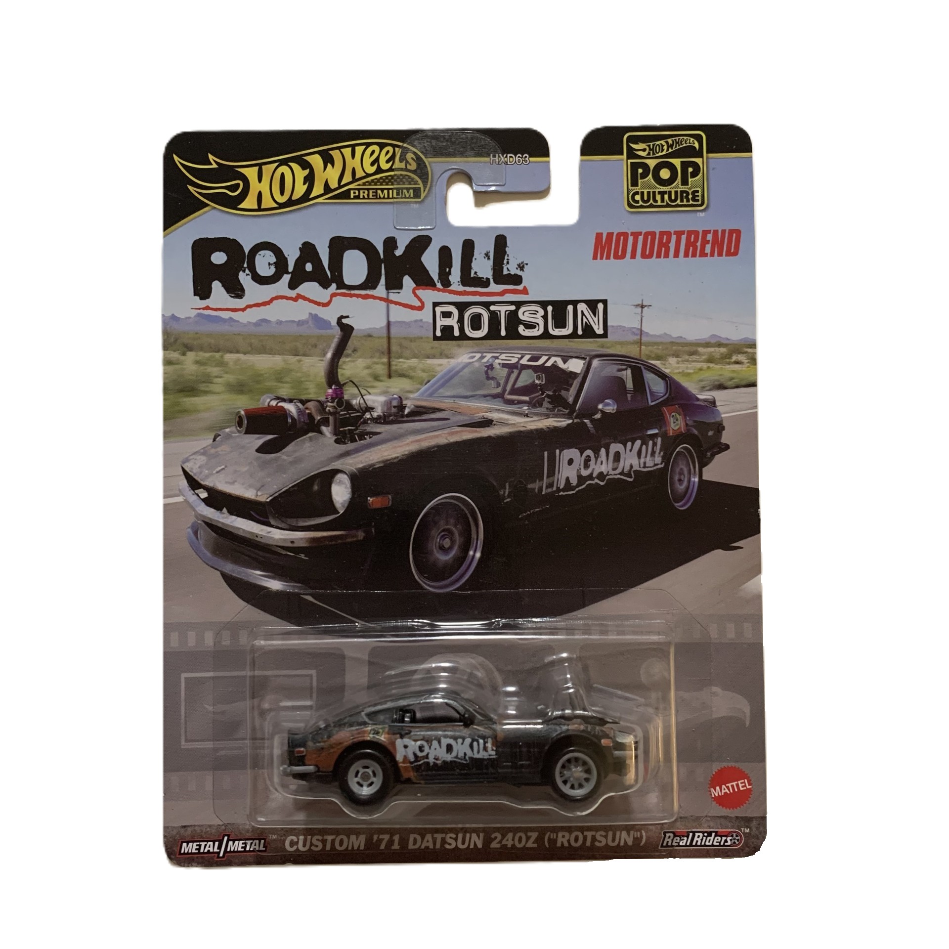 Hot Wheels Premium Roadkill Custom '71 Datsun 240Z - Sakura Racing